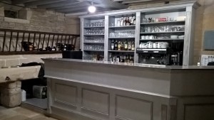 Comptoir accueil Auberge de la Mue